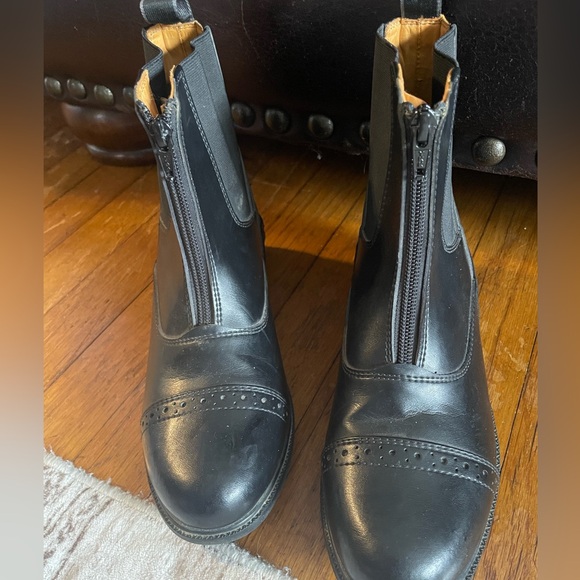 Ovation Women's Aeros Show Zip Paddock Riding
Boots Sz. 8 Equestrian Leather - Picture 3 of 9